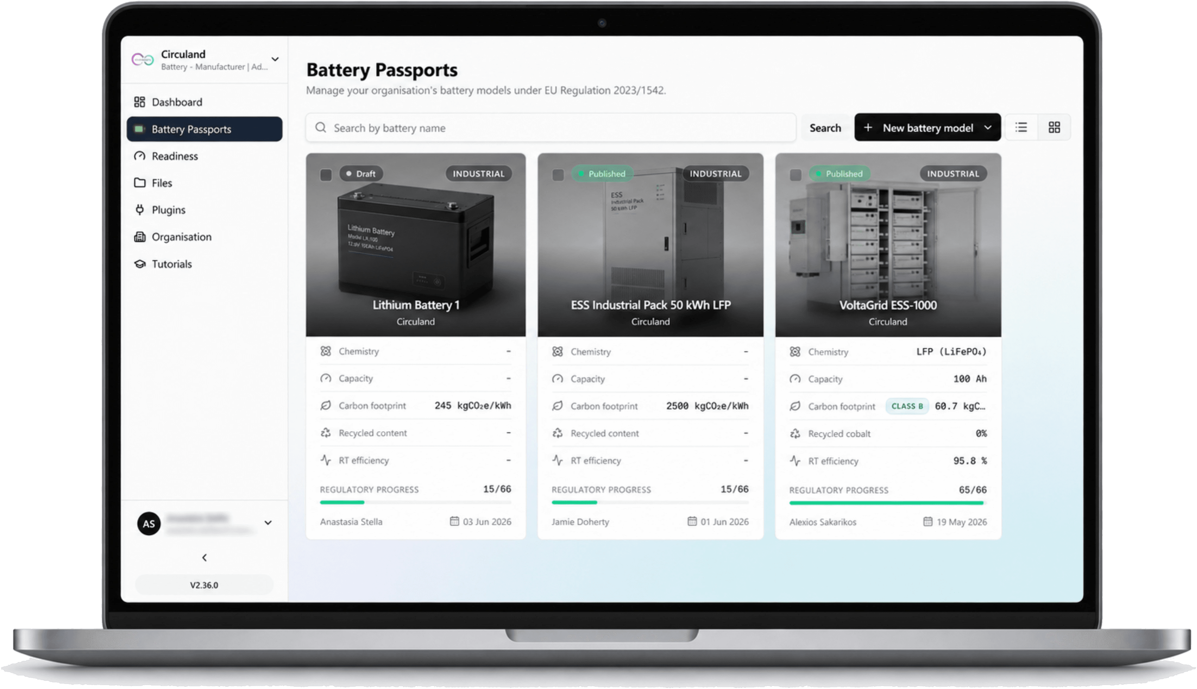 Battery Passports